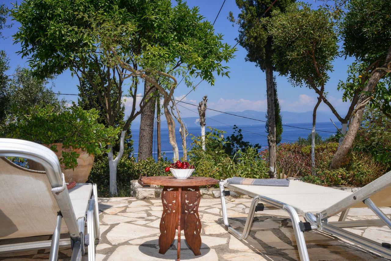 New! Paxoswhite Sea View Apartments & Studios! Гайос Екстериор снимка